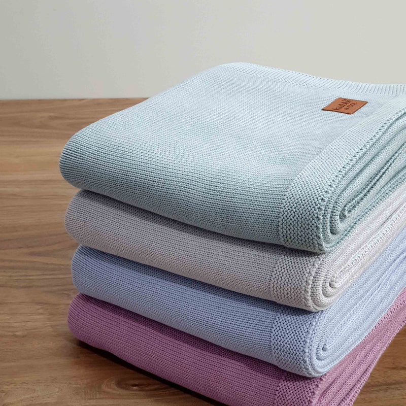 'Soft Knit' Cot Blankets